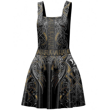 Pinafore Dress XS Valhalla Calls Pinafore Dress 555_ApronDr_XS_VALHALLA-V2