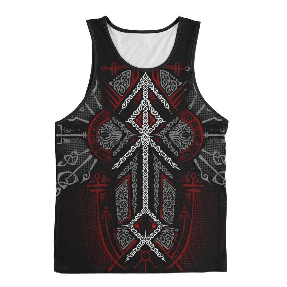 Runes of Loki Tank - Red Edition – Lunafide