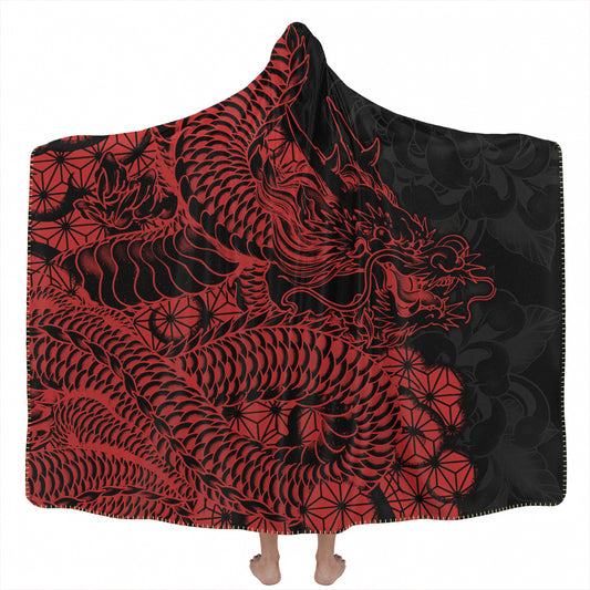 Ryu Hooded Blanket - Aka Edition