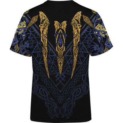 Shirt Fenrir's Wrath Shirt - Blue Edition