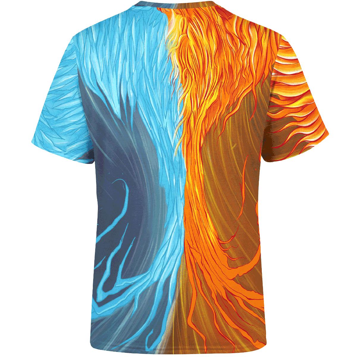 Shirt Fire & Ice Phoenix Unisex Shirt
