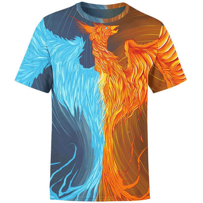 Shirt Fire & Ice Phoenix Unisex Shirt