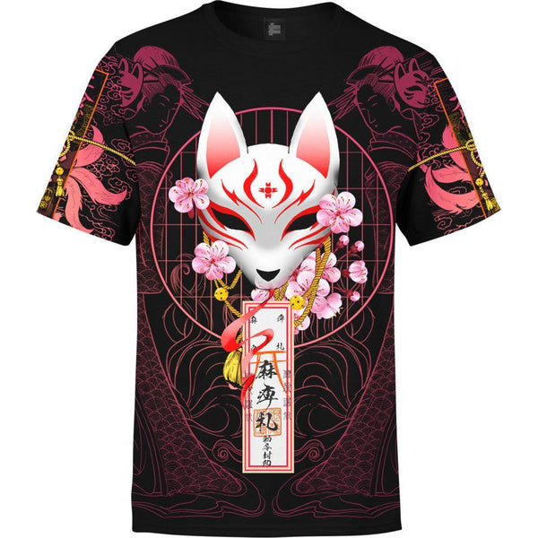 Kitsune シャツ shirt-kitsune-shirt-