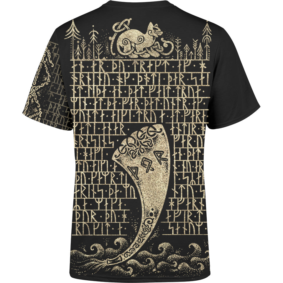 Runes of Thor Shirt - Stone Edition – Lunafide