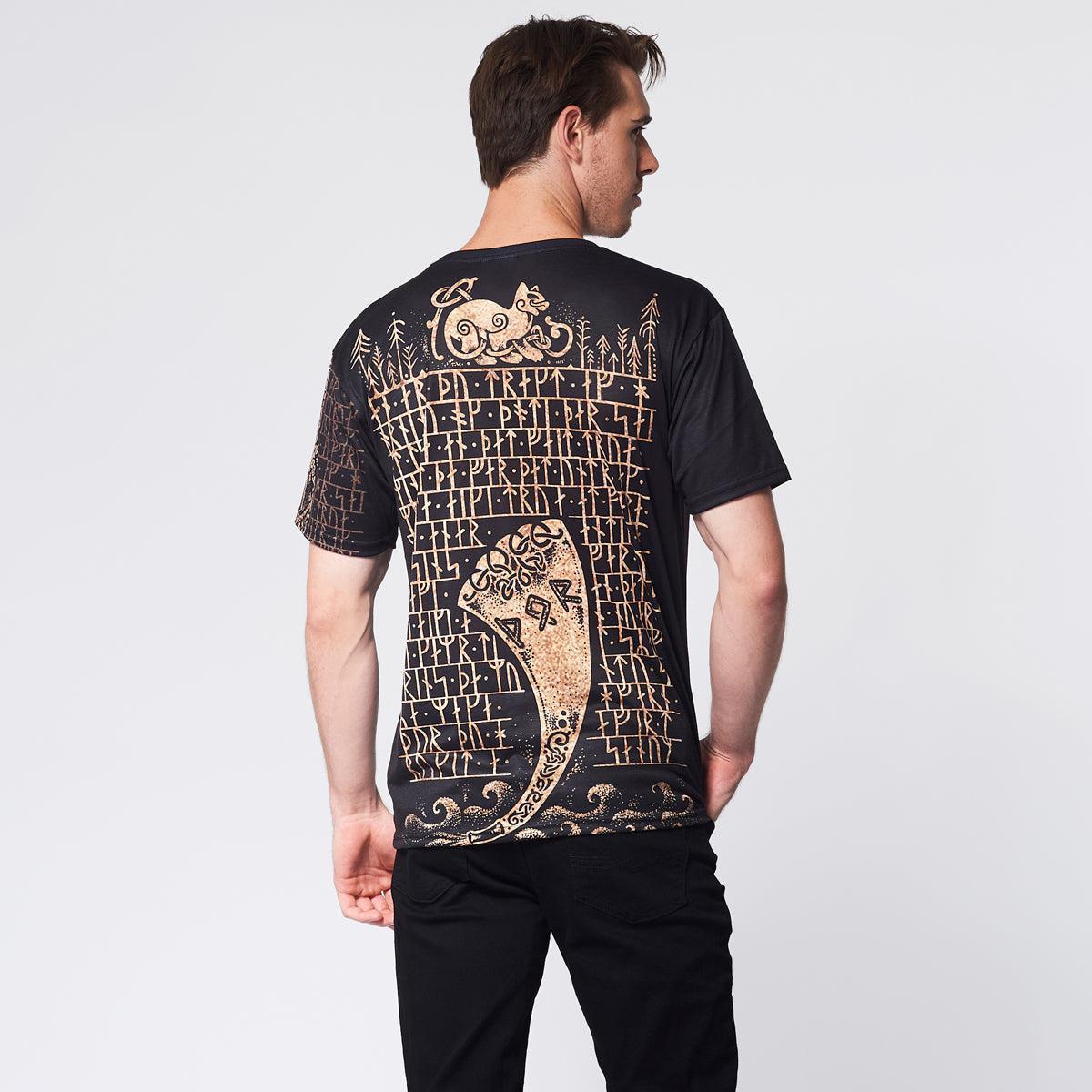 Shirt Runes of Thor Shirt - Stone Edition