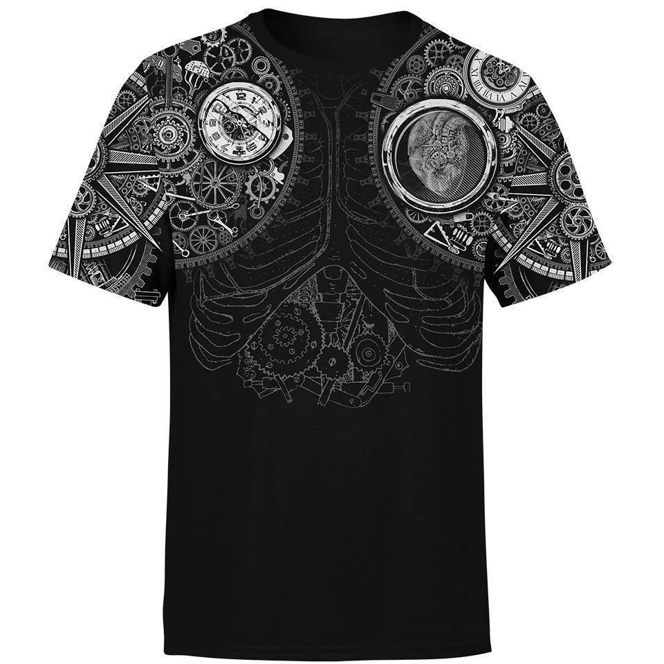 Shirt S / Chrome Steampunk Shirt STEAMPUNK-BNW_T-SHIRT-3.0_SM