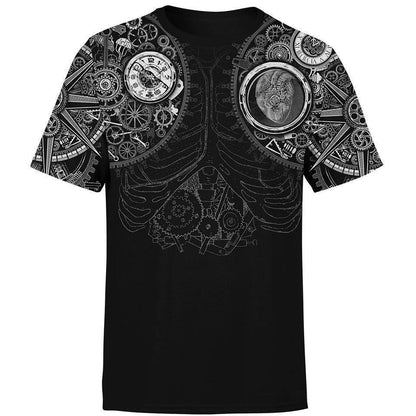 Shirt S / Chrome Steampunk Shirt STEAMPUNK-BNW_T-SHIRT-3.0_SM