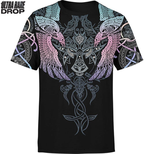 Shirt S Dual Ascent (Vigil) Ultra Rare Shirt - Only 300 Units Across All Styles MUNNIN-FNR-HOLO_T-SHIRT-3.0_SM