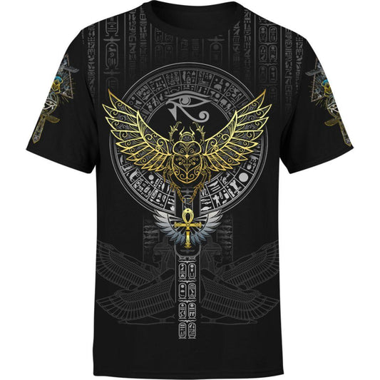 Shirt S Egyptian Scarab Shirt SCARAB_T-SHIRT-3.0_SM
