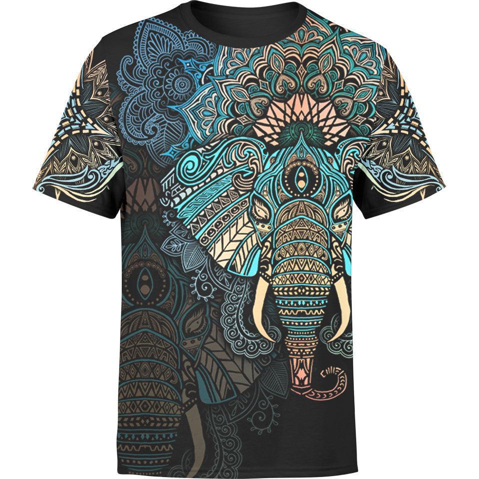 Shirt S Elephant Mandala Shirt - Spirit Edition ELEPHANT-CLRD_T-SHIRT-3.0_SM