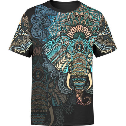Shirt S Elephant Mandala Shirt - Spirit Edition ELEPHANT-CLRD_T-SHIRT-3.0_SM