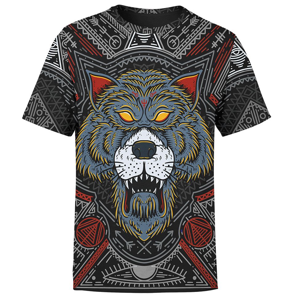 Shirt S / Grey Wolfbear Shirt WOLF-BEAR-GRAY_T-SHIRT-3.0_SM