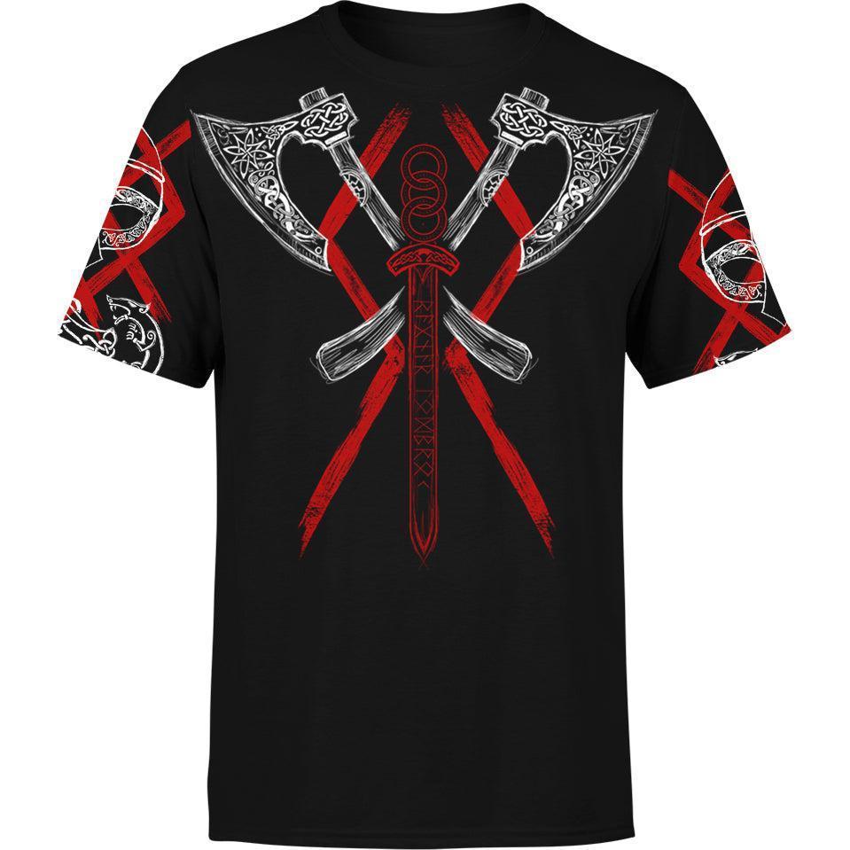 Shirt S Ragnar Lothbrok Shirt LOTHBROK-V3_T-SHIRT-3.0_SM
