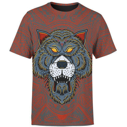 Shirt S / Red Wolfbear Shirt WOLF-BEAR-RED_T-SHIRT-3.0_SM