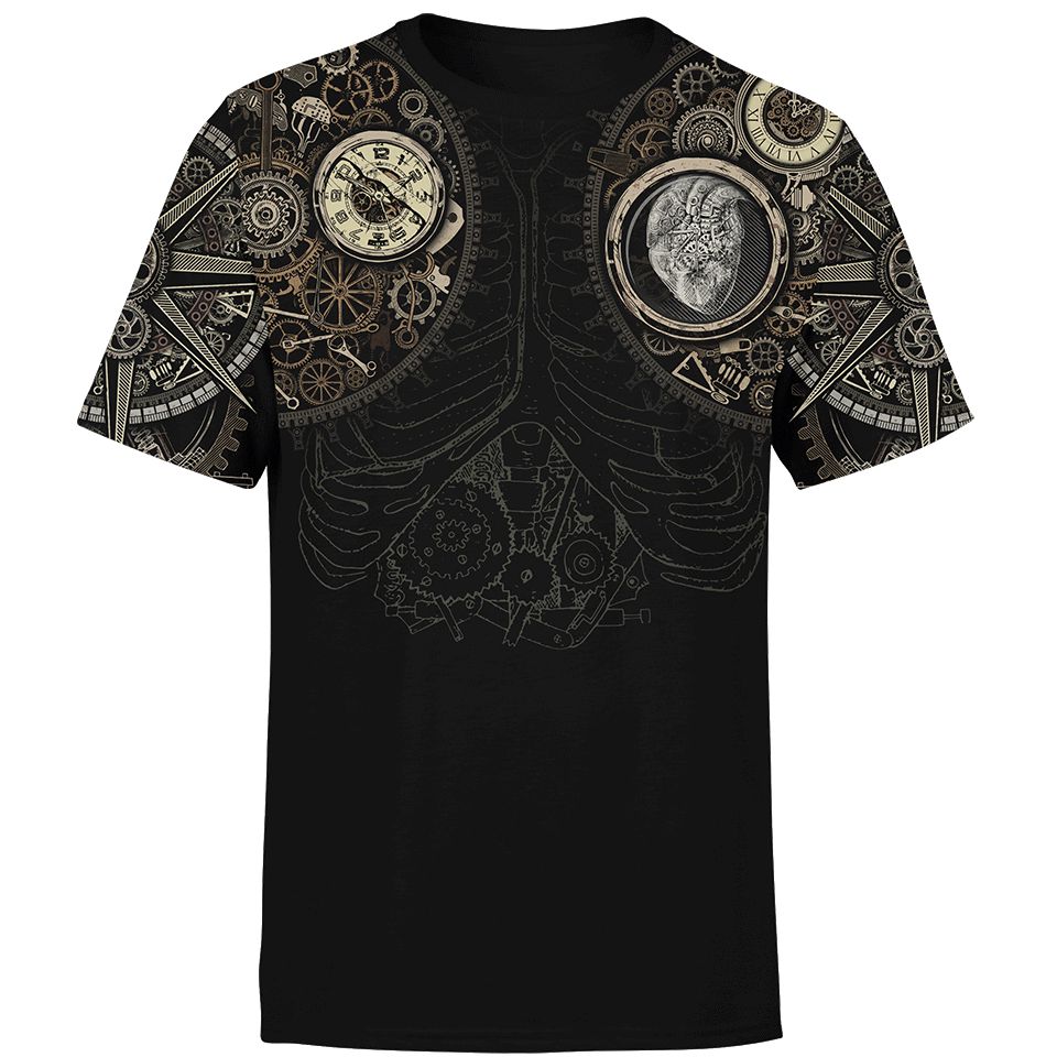 Shirt S / Rustic Steampunk Shirt STEAMPUNK_T-SHIRT-3.0_SM