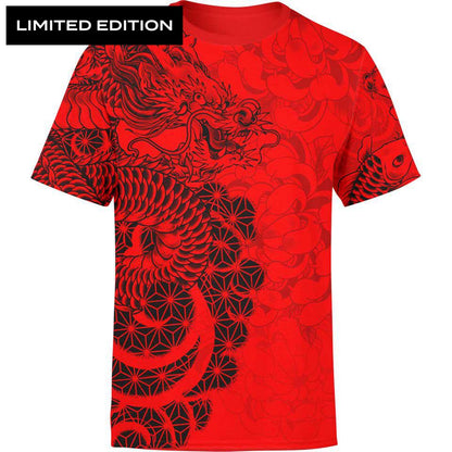 Shirt S Ryu Shirt - Limited DRAGON-RED_T-SHIRT-3.0_SM