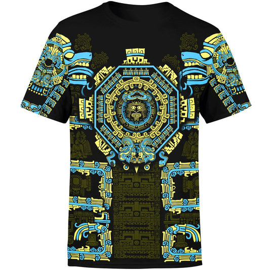 Shirt S / Turquoise Serpent Warrior Shirt AZTEC_T-SHIRT-3.0_SM