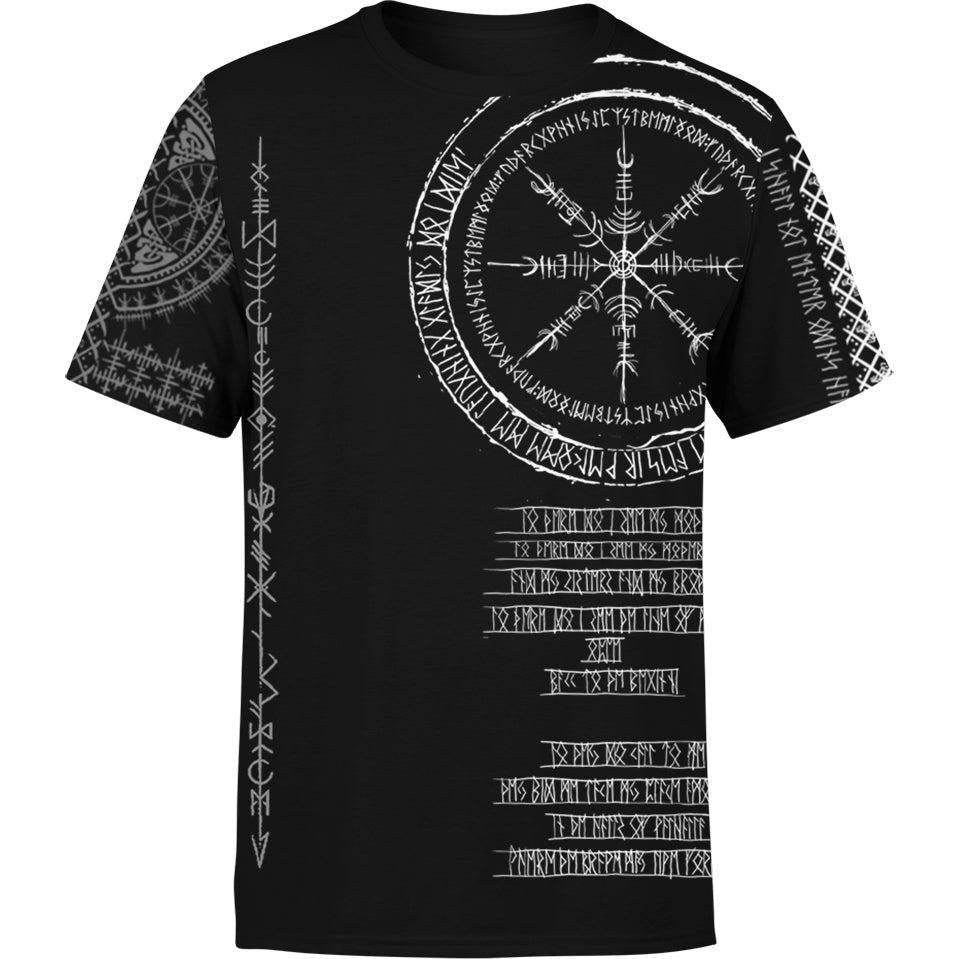 Viking Runes Shirt - Black Edition – Lunafide