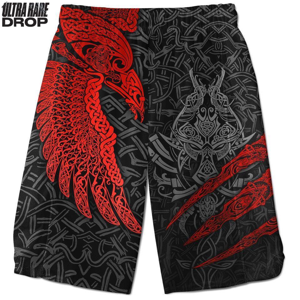 Shorts 28 - XS Dual Ascent (Rupture) Ultra Rare Shorts - Only 300 Units Across All Styles MUNNIN-FNR-RED_WEEKEND-SHORT_28