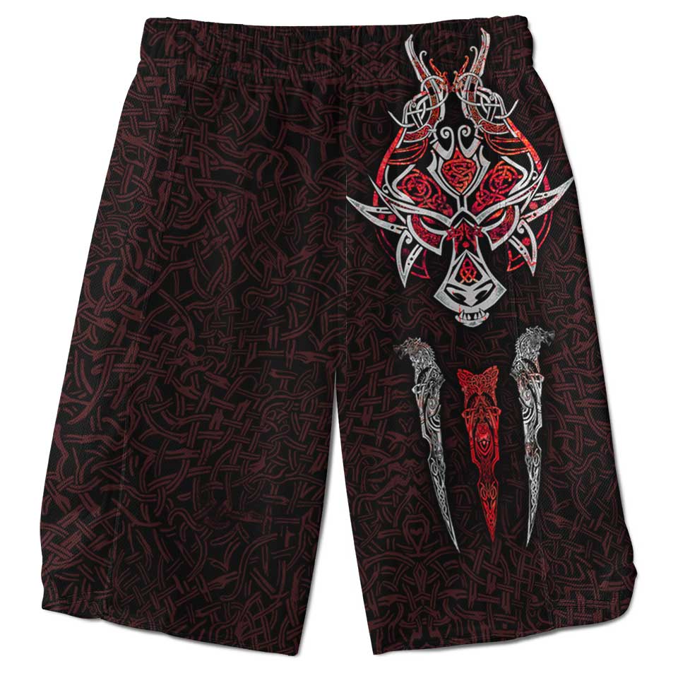 Shorts 28 - XS Fenrir Shorts - Crimson Edition FENRIR-RED_WEEKEND-SHORT_28