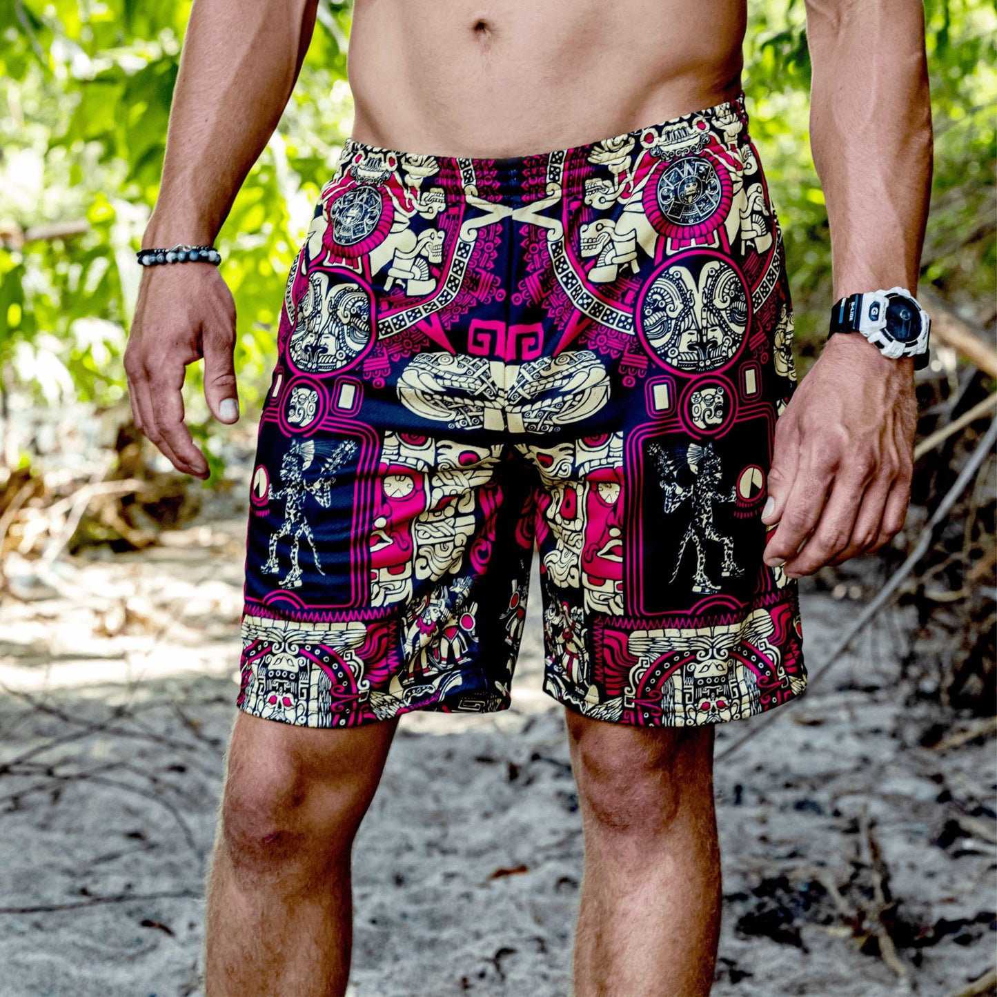 Shorts 28 - XS / Red Jaguar Warrior Shorts JAGUAR-WARRIOR-YELL&RED_WEEKEND-SHORT_28