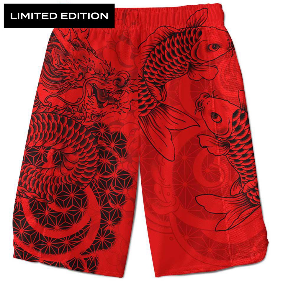 Shorts 28 - XS Ryu Shorts - Limited DRAGON-RED_WEEKEND-SHORT_28