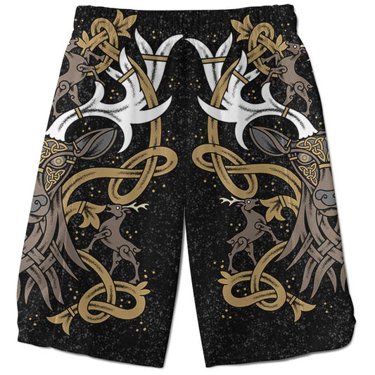 Shorts 28 - XS Stag of Valhalla Shorts VIKING-STAG_WEEKEND-SHORT_28