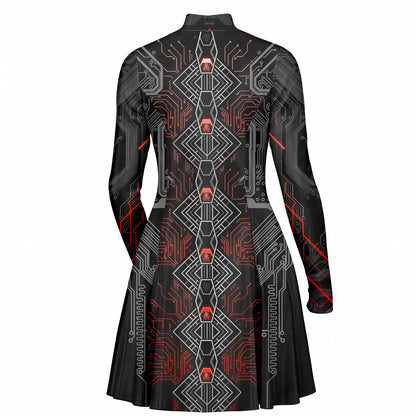 Skater Dress Circuit Skater Dress