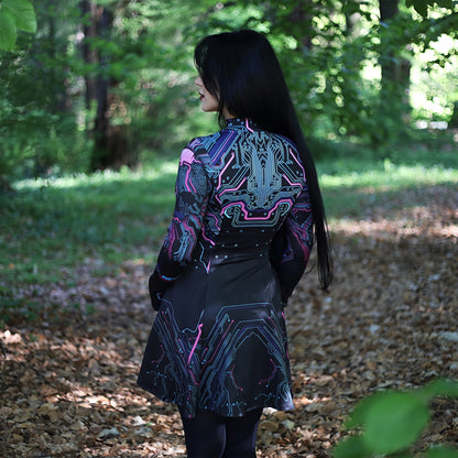 Skater Dress Cyber Skater Dress - Limited