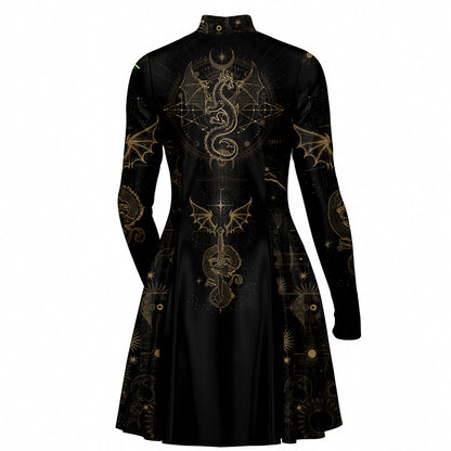 Skater Dress Dragon Luna Skater Dress