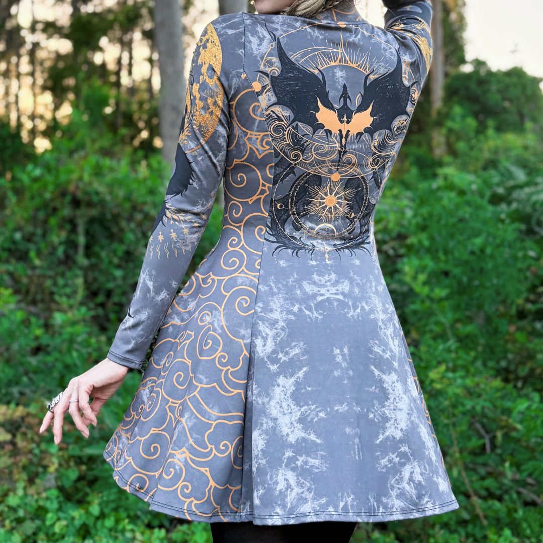 Dragon Rider Skater Dress 2XL-16