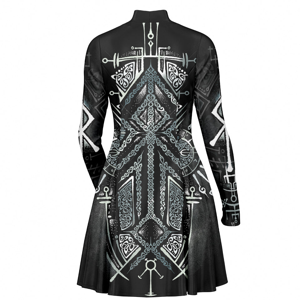 Skater Dress Runes of Loki Skater Dress