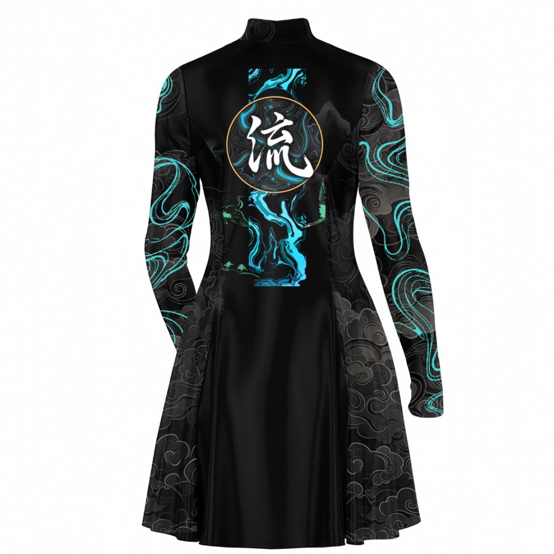 Skater Dress Suminagashi Special Edition Skater Dress