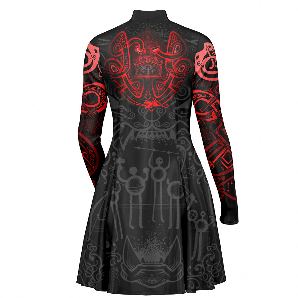 Skater Dress Wolf of Ragnarök Skater Dress