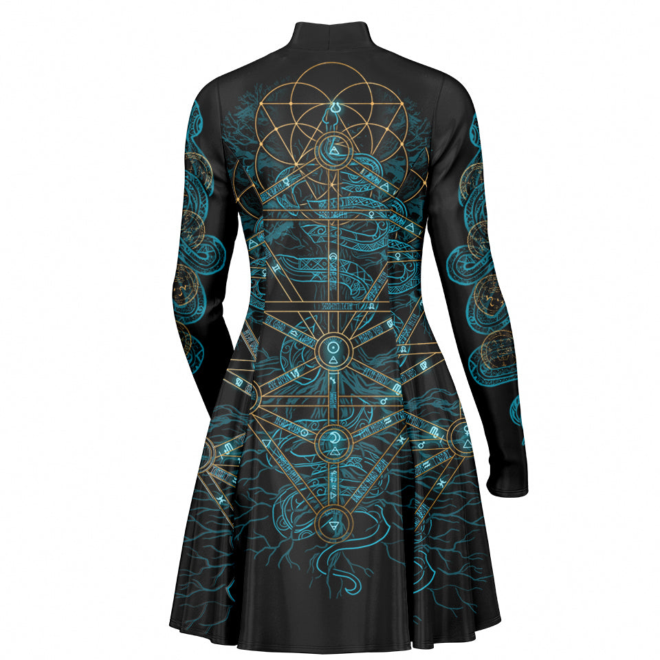 Skater Dress World Tree Skater Dress - Limited