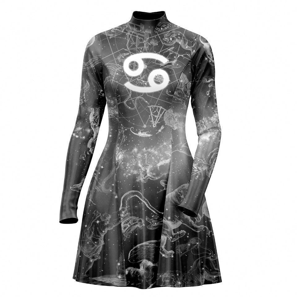 Skater Dress XXS-2 Cancer Skater Dress 535A_LS-MiniDr_XXS_CANCER
