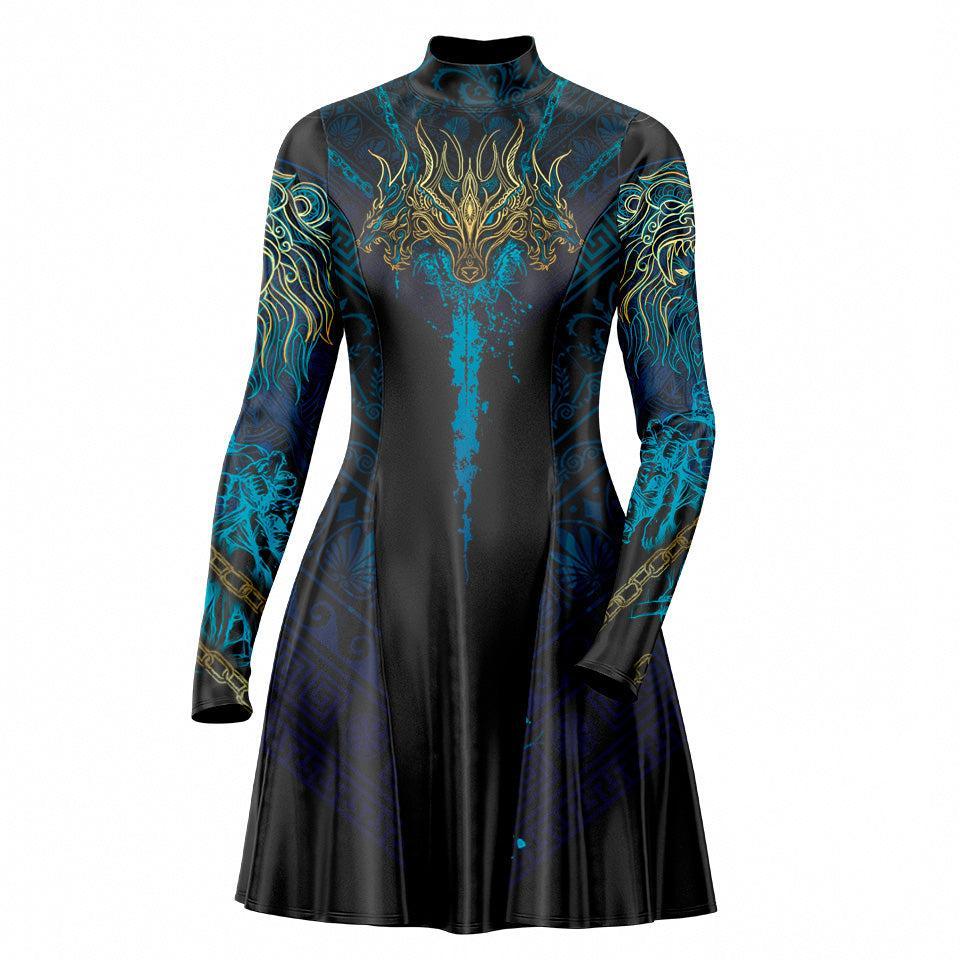 Skater Dress XXS-2 Cerberus Skater Dress 535A_LS-MiniDr_XXS_CERBERUS