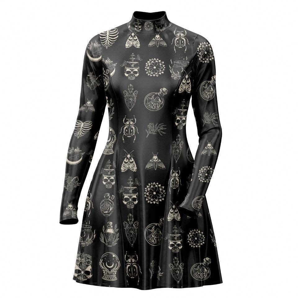 Skater Dress XXS-2 Magick Skater Dress 535A_LS-MiniDr_XXS_MAGICK