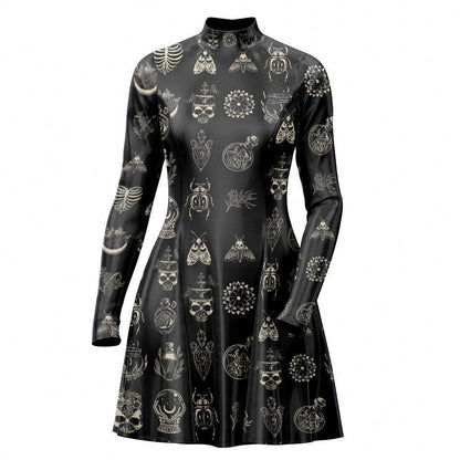 Skater Dress XXS-2 Magick Skater Dress 535A_LS-MiniDr_XXS_MAGICK