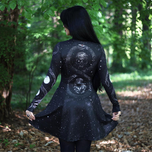 Skater Dress XXS-2 Ouroboros Skater Dress 535A_LS-MiniDr_XXS_OUROBOROS