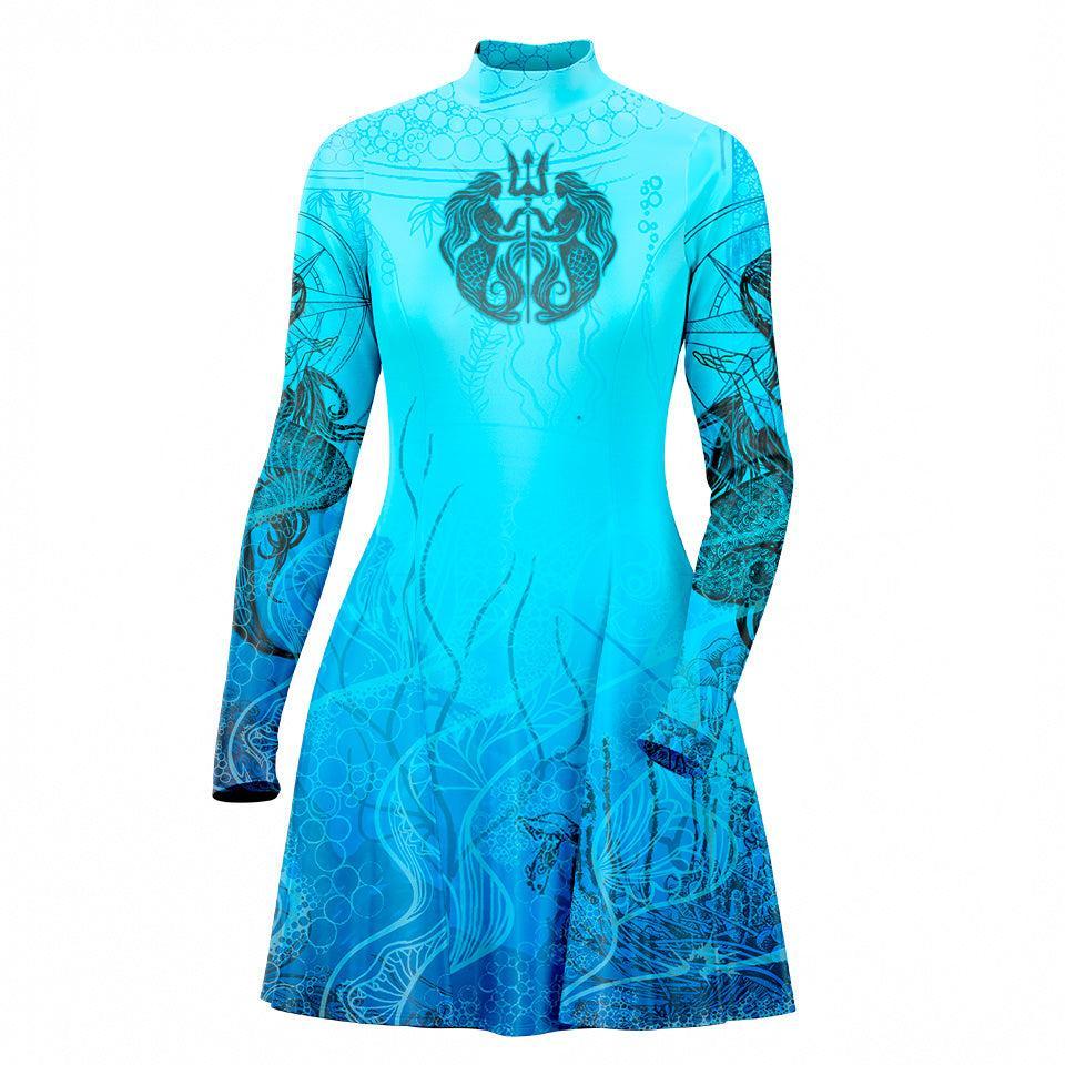 Skater Dress XXS-2 Siren Skater Dress 535A_LS-MiniDr_XXS_SIREN
