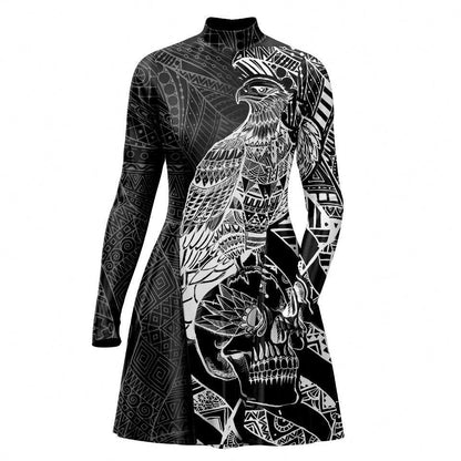 Skater Dress XXS-2 Sky Seer Skater Dress 535A_LS-MiniDr_XXS_SEER