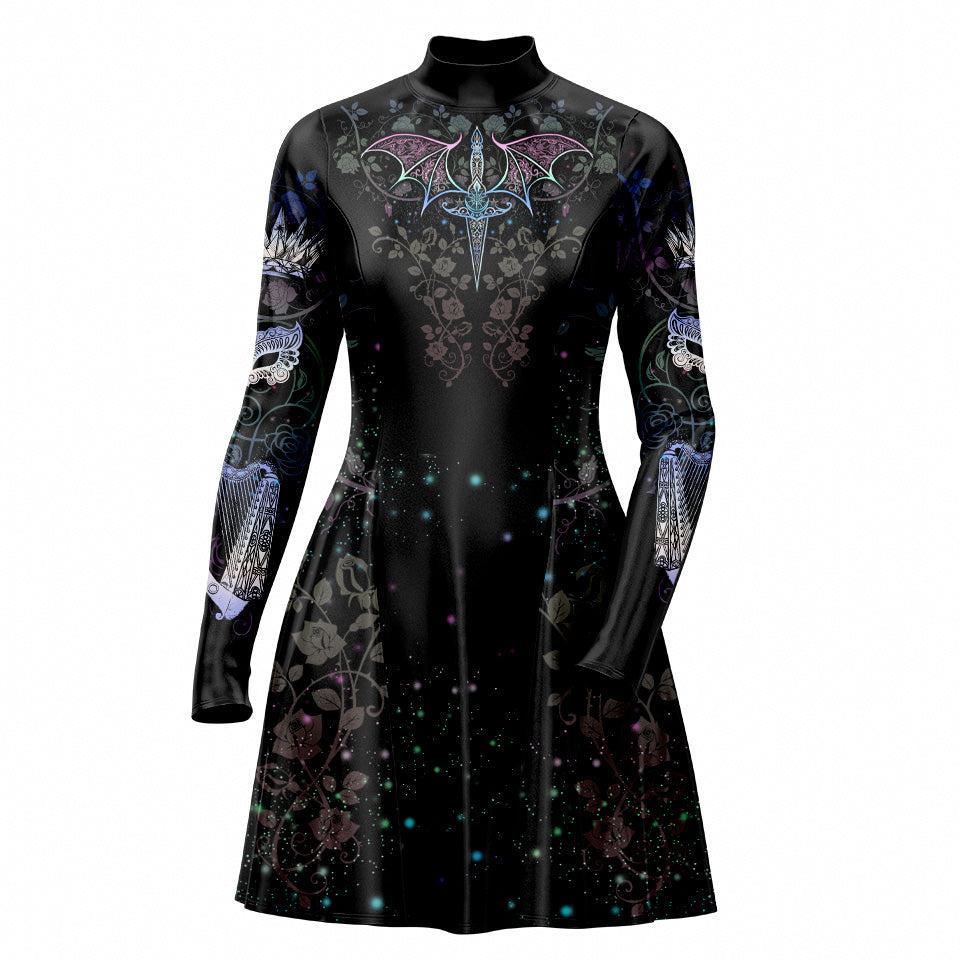 Skater Dress XXS-2 Starfall Limited Edition Skater Dress - Only 200 Units Across All Styles 535A_LS-MiniDr_XXS_STARLTD