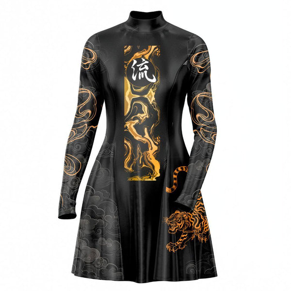 Suminagashi Skater Dress 2XL-16