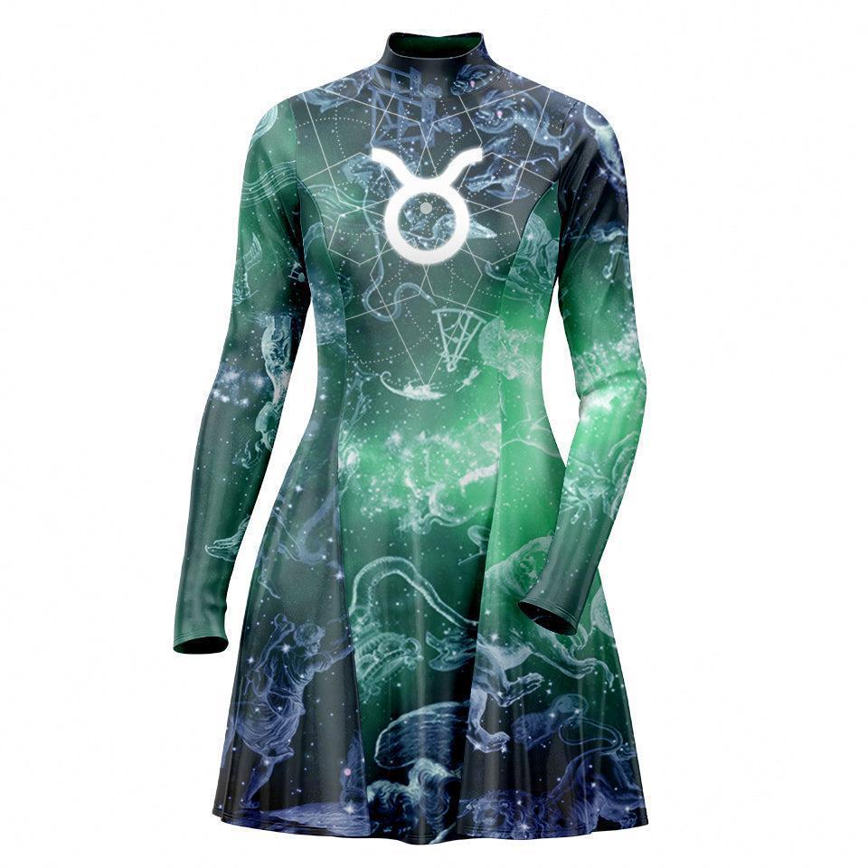 Skater Dress XXS-2 Taurus Skater Dress 535A_LS-MiniDr_XXS_TAURUS
