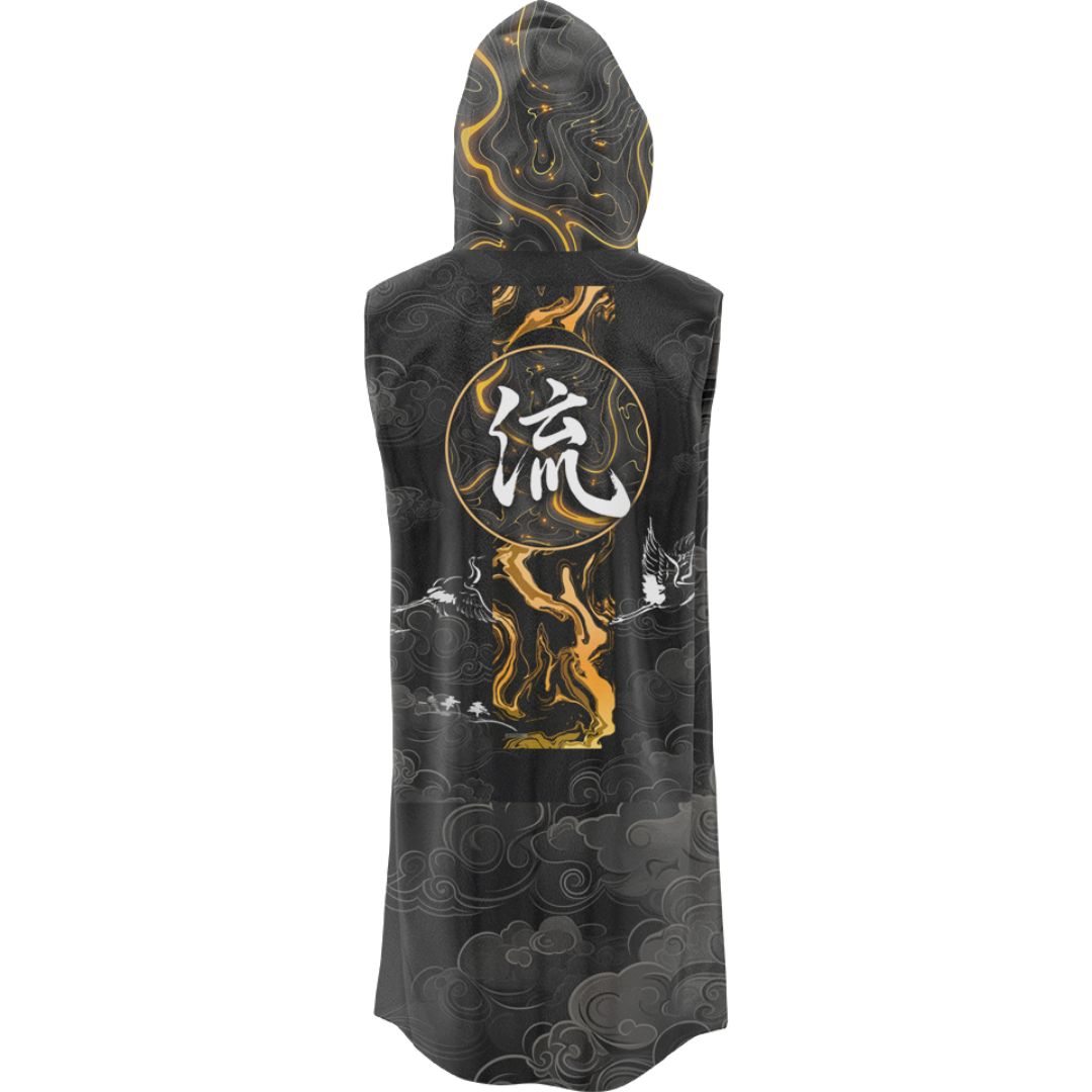 Sleeveless Ultra Cloak Suminagashi Sleeveless Ultra Cloak