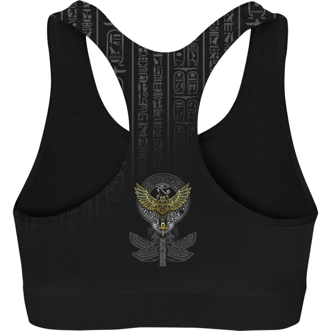 Sports Crop Egyptian Scarab Sports Crop