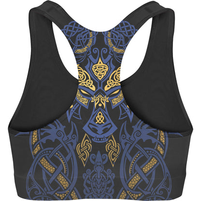 Sports Crop Fenrir's Wrath Sports Crop - Blue Edition