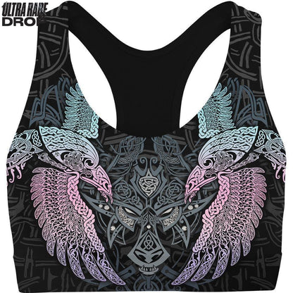 Sports Crop S Dual Ascent (Vigil) Ultra Rare Sports Crop - Only 300 Units Across All Styles MUNNIN-FNR-HOLO_SPORT-BRA-V1_SM