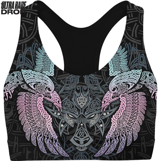Sports Crop S Dual Ascent (Vigil) Ultra Rare Sports Crop - Only 300 Units Across All Styles MUNNIN-FNR-HOLO_SPORT-BRA-V1_SM